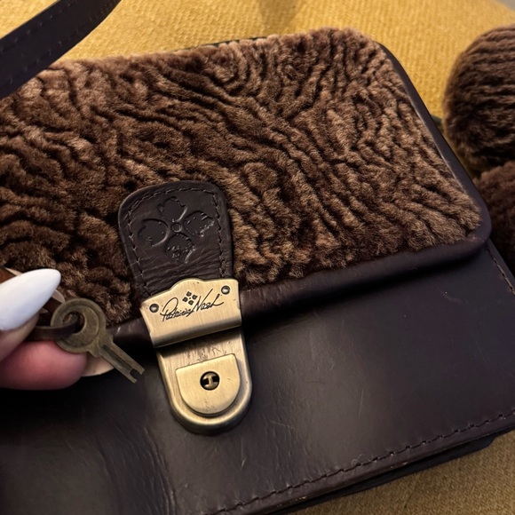Patricia Nash Leather/Fur Crossbody - Picture 11 of 11